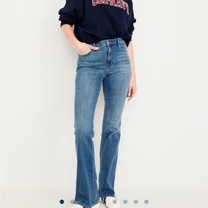 Old Navy Women's Blue Flare Jeans